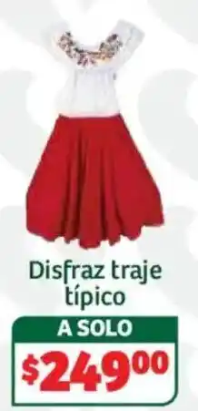 Soriana Híper Disfraz traje típico oferta