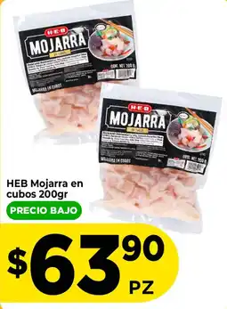 HEB HEB Mojarra en cubos oferta