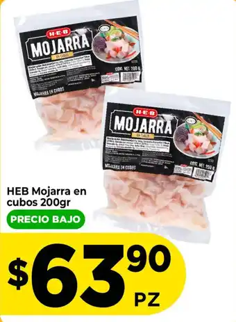 HEB Mojarra en cubos