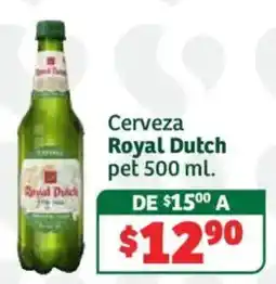 Soriana Híper Royal Dutch pet oferta