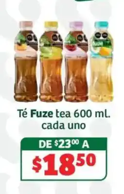 Soriana Híper Té Fuze tea oferta
