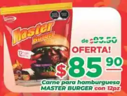 Super Gutiérrez Master Burger Carne para hamburguesa oferta