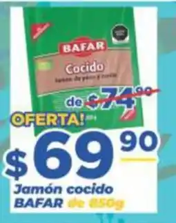 Super Gutiérrez Bafar jamón cocido oferta