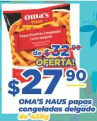 Oma's Haus papas congeladas delgado