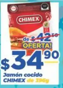 Super Gutiérrez Jamón cocido CHIMEX oferta