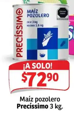 Soriana Mercado Precíssimo maíz pozolero oferta