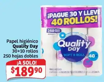 Quality Day papel higiénico