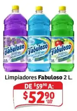 Soriana Mercado Limpiadores Fabuloso oferta