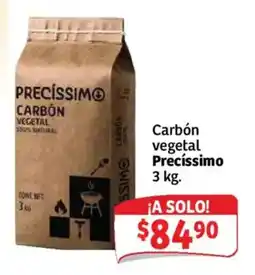 Soriana Mercado Precíssimo carbón vegetal oferta