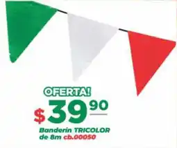 Super Gutiérrez Banderín TRICOLOR oferta