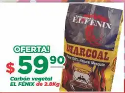 Super Gutiérrez El Fénix carbón vegetal oferta