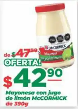 Super Gutiérrez Mayonesa con jugo de limón McCormick oferta