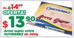 Super Gutiérrez arroz super extra gutierrez oferta