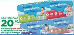 Super Gutiérrez KleenBebé Suavelastic oferta
