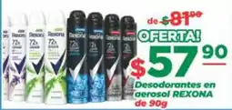 Super Gutiérrez Desodorantes en aerosol REXONA oferta