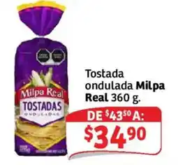 Soriana Mercado Milpa Real Tostadas onduladas oferta