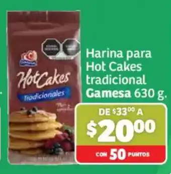Soriana Mercado Gamesa Harina para Hot Cakes tradicional oferta