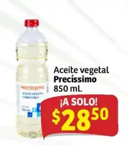 Soriana Mercado Precíssimo Aceite vegetal oferta