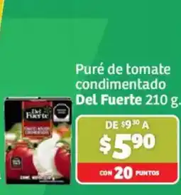 Soriana Mercado Del Fuerte puré de tomate condimentado oferta