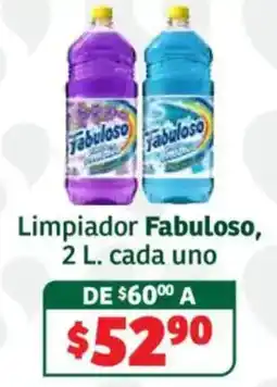 Soriana Híper Limpiador Fabuloso oferta