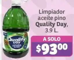 Soriana Híper Quality Day limpiador aceite pino oferta