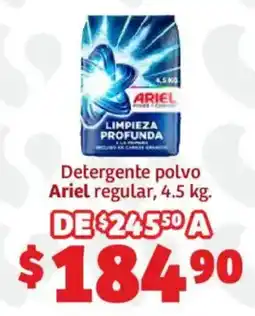 Soriana Híper Ariel detergente polvo regular oferta