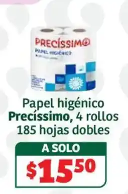 Soriana Híper Precissimo papel higiénico oferta