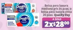 Soriana Híper Quality Day bolsa para basura oferta