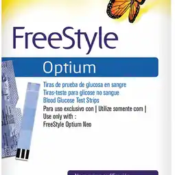 Farmacias YZA Freestyle Optium 25 Tiras oferta