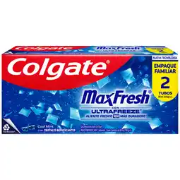 Farmacias YZA COLGATE 2PACK CREMA DENTA MAX FRES 30MG oferta