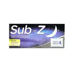 Farmacias YZA Sub Z 0.5mg 4 tabs oferta