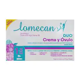 Farmacias YZA Lomecan V Duo 20G 1 Óvulo oferta