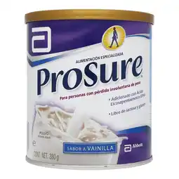 Farmacias YZA Prosure Polvo Lata Vainlla 380G oferta