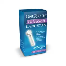 Farmacias YZA ONE TOUCH ULTRASOFT LANCETAS 25 UNIDADES oferta