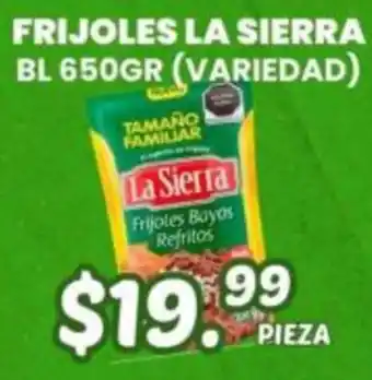 La Sierra Frijoles Bayos Refritos