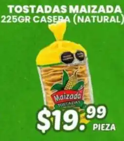 Guajardo Maizada Tostadas Caseba (Natural) oferta