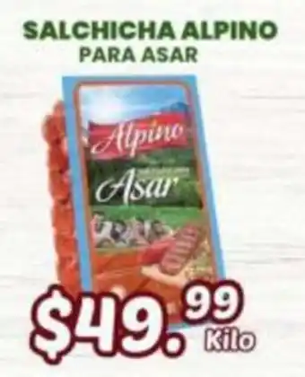 Alpino salchicha para asar