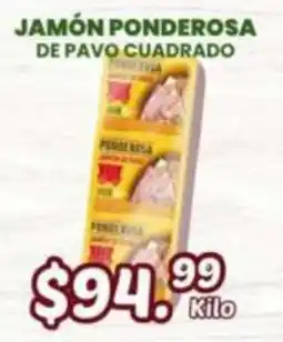 Guajardo Ponderosa de pavo cuadrado oferta