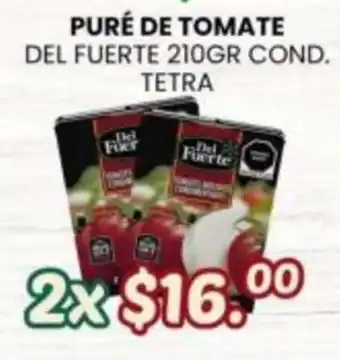 Guajardo Del Fuerte puré de tomate oferta