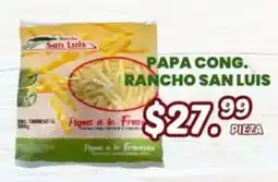Guajardo Rancho San Luis Papa Cong. Rancho San Luis oferta