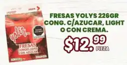 Guajardo yolys fresas congeladas con azucar oferta