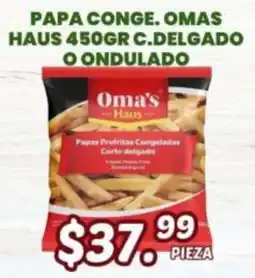 Guajardo Oma's Haus Papas Prufritas Congeladas Corte delgado oferta