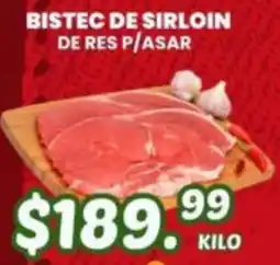 Guajardo Bistec de Sirloin de Res P/Asar oferta