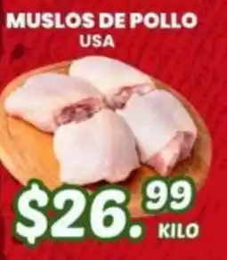 Guajardo muslos de pollo usa oferta
