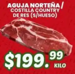 Guajardo Aguja Norteña Costilla Country de Res oferta