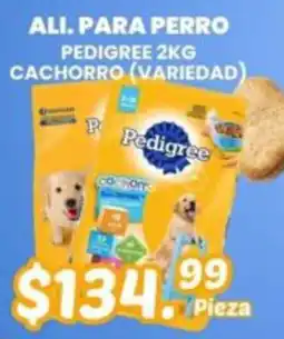 Guajardo Pedigree para perro cachorro (variedad) oferta
