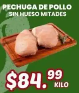 Guajardo pechuga de pollo sin hueso mitades oferta