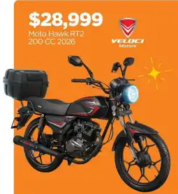 Chedraui Veloci Moto Hawk RT2 oferta