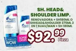 Guajardo Sh. Head&Shoulder Limp. oferta