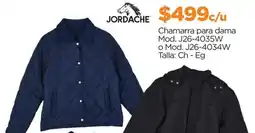 Chedraui Jordache Chamarras para dama mod. J26-4035W o mod.J26-4034W oferta